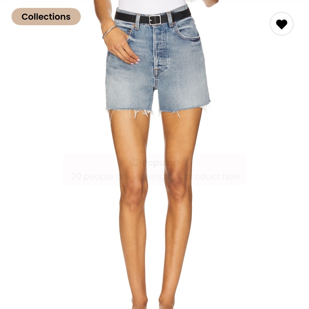 GRLFRND Denim Blue Women's Shorts